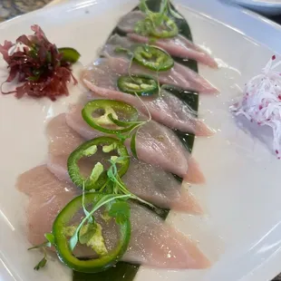 Jalapeno Yellowtail Sashimi