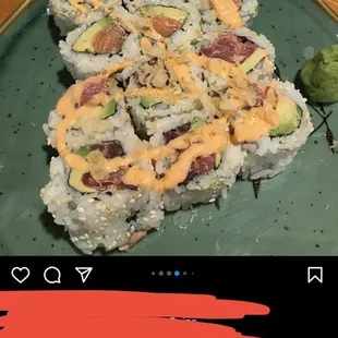 R1. Spicy Tuna Roll