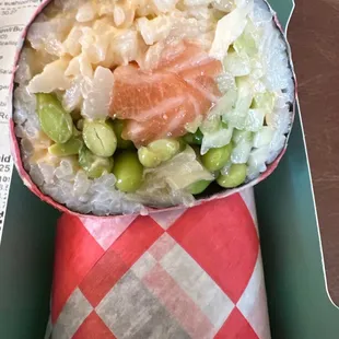 Make Your Own Way Burrito it was good but has the wrong ingredients