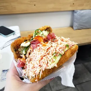 Tuna Sushi Sando || IG: @misspiggyeats