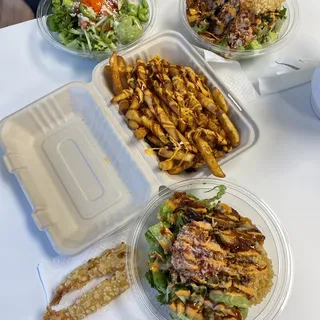 Spicy Mayo Fries Sushi