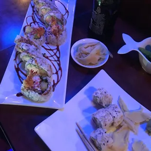 Shrimp Tempura &amp; a Philly Roll
