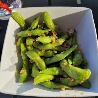 Garlic Edamame