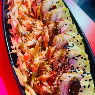 Vallarta...lots of salmon. I couldn't begin to eat it all