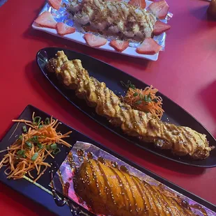 food, sushi and sashimi