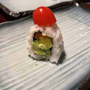 Last of vegetable roll. Absolutely delicious!
