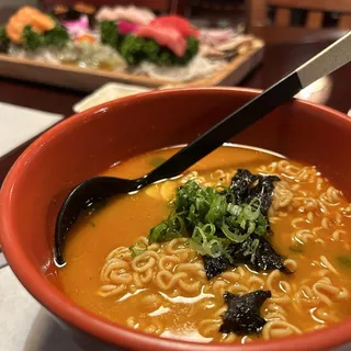 Spicy black ramen