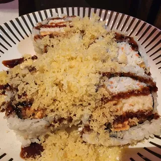 Salmon tempura