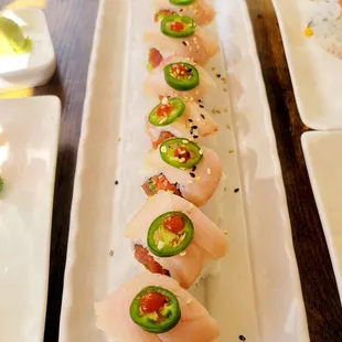 8pc Baja Fresh Cut Roll $16.95 (10/28/22). #SushiDake #Burbank #JapaneseFood #Sushi #FoodPorn