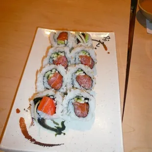 Baked Salmon Roll