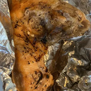 Grilled Salmon Collar