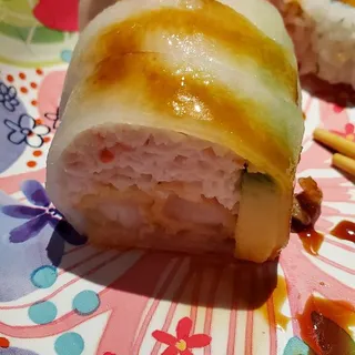 Naked Shrimp Tempura Roll
