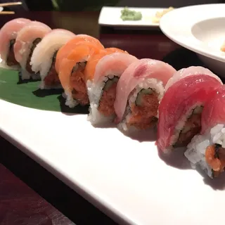 Spicy Rainbow Roll