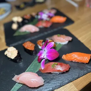 sashimi, sushi, food, sushi and sashimi