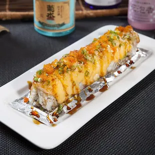 Baked Salmon Roll