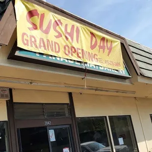 the front of a restaurant