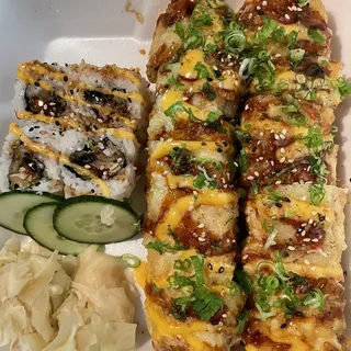 Deep Fried Mushroom Roll
