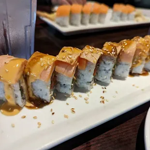 Snapping salmon