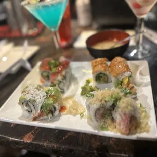 food, sushi, sushi and sashimi, sashimi