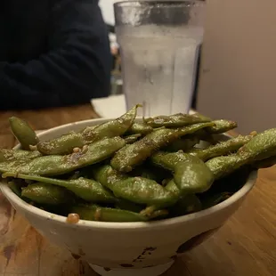 Garlic Edamame