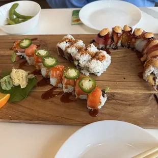 sushi, sashimi, food, sushi and sashimi