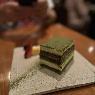 Matcha tiramisu