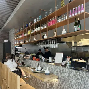Bar area