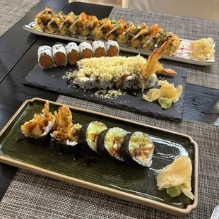 sushi, sushi and sashimi, sashimi, food