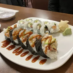 007 Roll and Philadelphia Roll