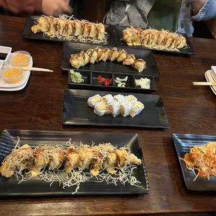 food, sushi, sushi and sashimi, sashimi