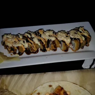 Hee Haw Roll Livermush sushi yumm