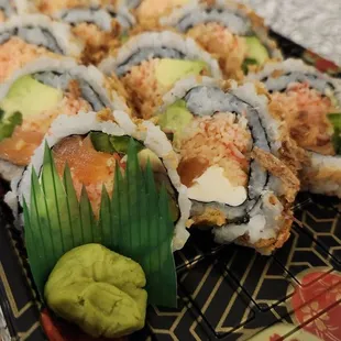 sushi and sashimi, food, sashimi, sushi