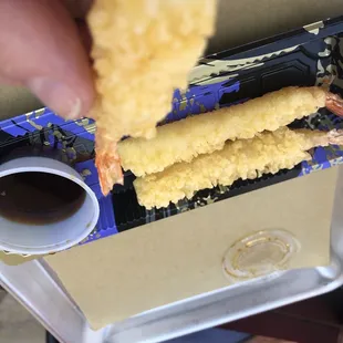 Shrimp tempura. Ok.