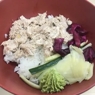 blue crab donburi