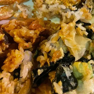 Nasty old grease fried tempura Spider Sushi! No crab meat just  GROSS.