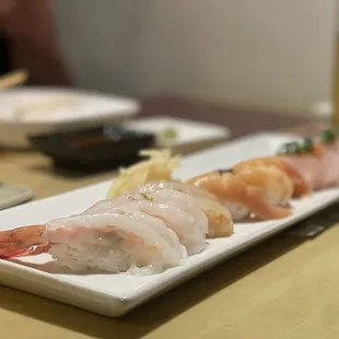 One of the omakase dishes that Tommy-San prepared for us. It was delicious