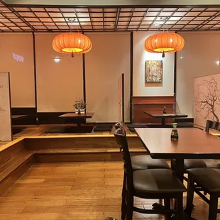 Interior of the restaurant