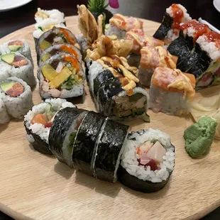 Assorted rolls