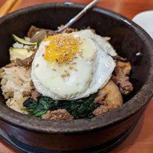 Beef bibimbap