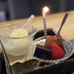 Dessert course