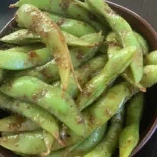 Garlic Edamame