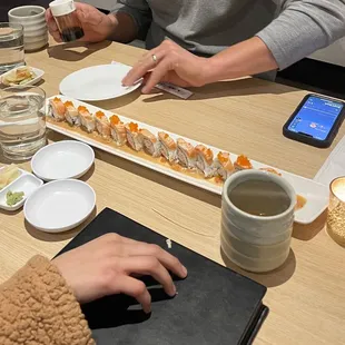 Baked Salmon Roll