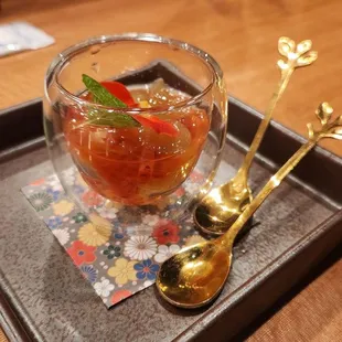 Dessert! Fruity and refreshing