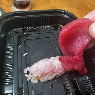 sushi and sashimi, food
