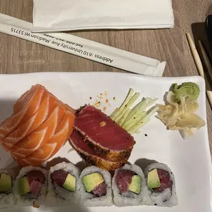 sashimi, sushi, food, sushi and sashimi