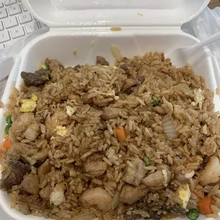 Egg fried rice