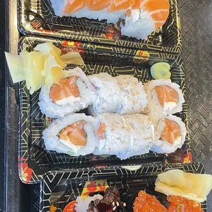 food, sushi, sashimi, sushi and sashimi