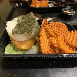 Beef Rice Burger