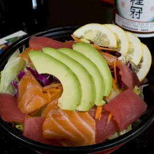 Sashimi Salad
