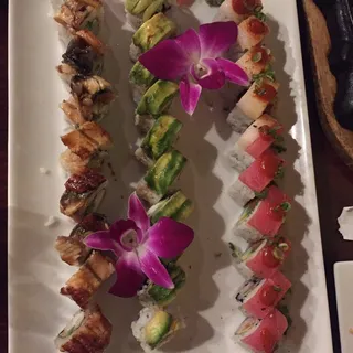 Green dragon roll
